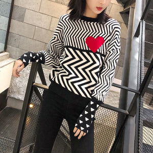 'Zig Zag' Jumper