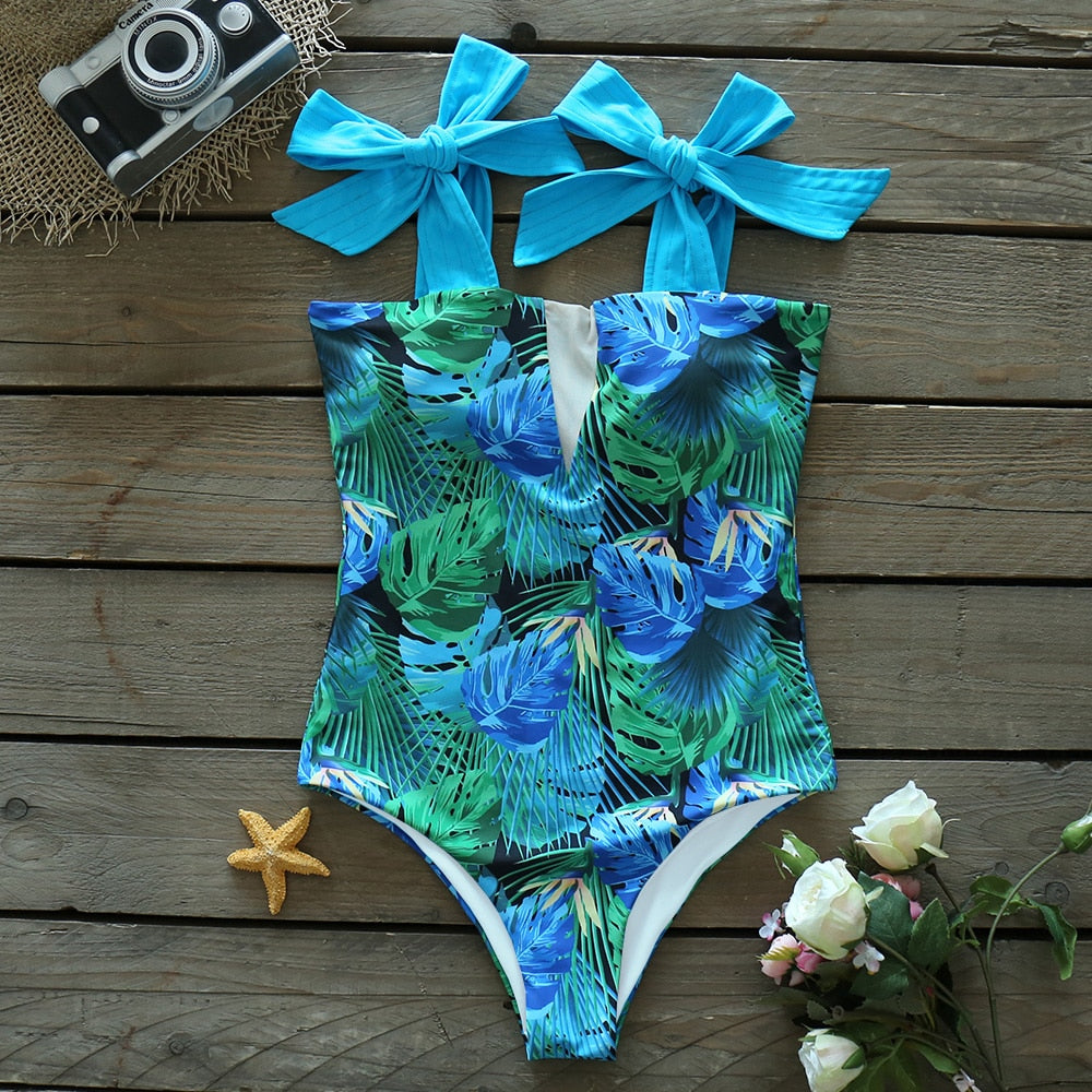 'Sol' One Piece Printed Swimsuit