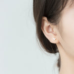 Load image into Gallery viewer, Tiny Love Heart Earrings
