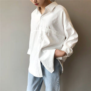 'Davina' Minimalist Oversized Shirt