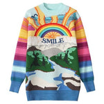 Load image into Gallery viewer, &#39;Smile&#39; Landscape Print Jumper
