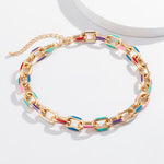 Load image into Gallery viewer, Colourful Chain Necklace
