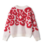 Load image into Gallery viewer, &#39;Alice&#39; Retro Leopard Print Jumper
