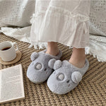 Load image into Gallery viewer, Fluffy Koala Slippers
