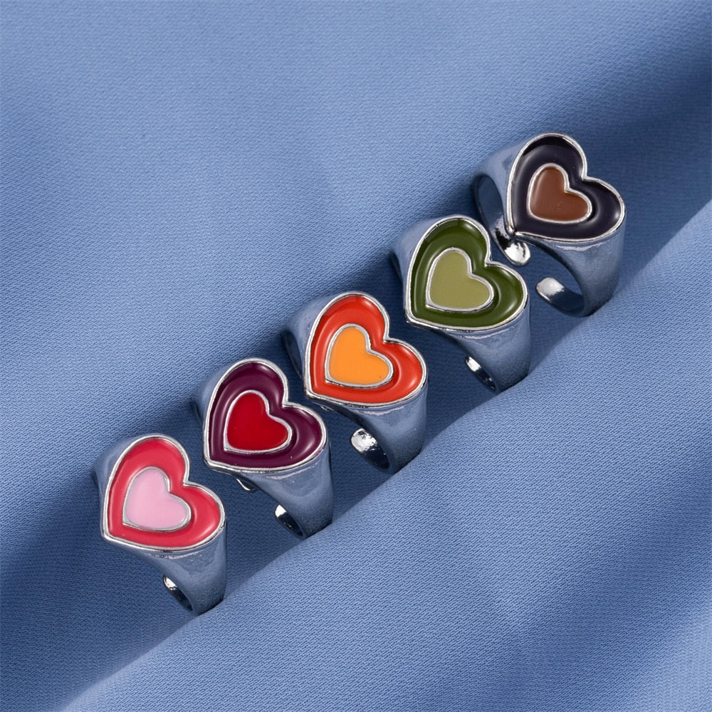 Double Heart Ring