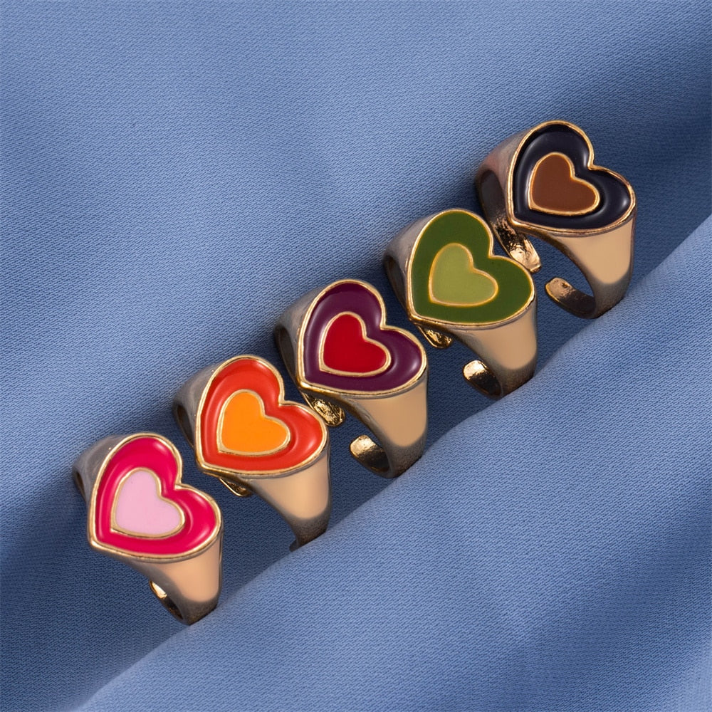 Double Heart Ring