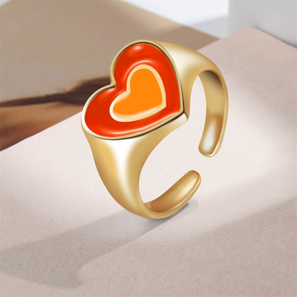 Double Heart Ring