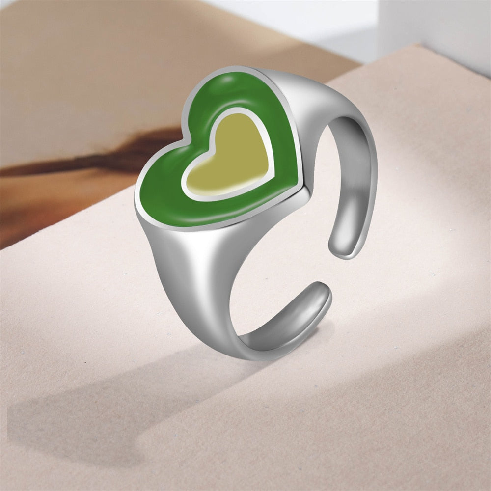 Double Heart Ring