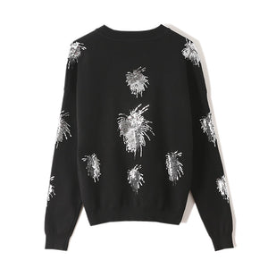 'Fireworks' Sequined Jumper