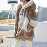 Load image into Gallery viewer, &#39;Lara&#39; Fluffy Fleece Hooded Jacket
