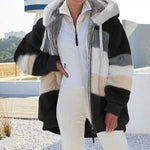 Load image into Gallery viewer, &#39;Lara&#39; Fluffy Fleece Hooded Jacket
