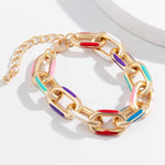 Load image into Gallery viewer, Colourful Chain Bracelet
