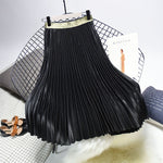 Load image into Gallery viewer, &#39;Fiona&#39; Metallic Pleated Skirt
