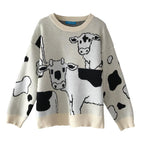 Load image into Gallery viewer, &#39;Spotty Cows&#39; Jumper - Velantris
