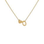 Load image into Gallery viewer, Tiny Initial Heart Necklace - Velantris
