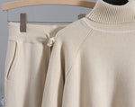 Load image into Gallery viewer, Turtleneck Ribbed Loungewear Set - Velantris
