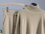 Load image into Gallery viewer, Turtleneck Ribbed Loungewear Set - Velantris
