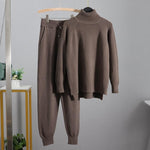 Load image into Gallery viewer, Turtleneck Ribbed Loungewear Set - Velantris
