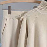 Load image into Gallery viewer, Turtleneck Ribbed Loungewear Set - Velantris
