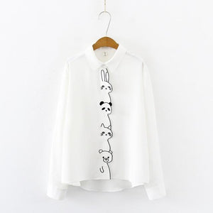 'Zoe' Classic White Shirt - Velantris